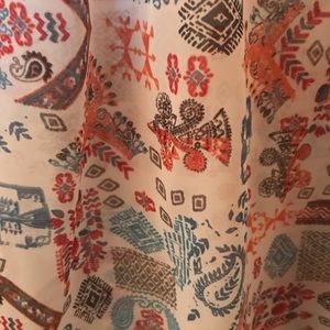 Sheer capped sleeve top